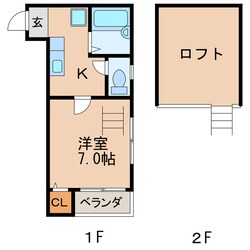 シェーネスハイム黒門の物件間取画像